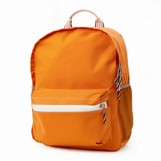Unisex Orange Casual Backpack